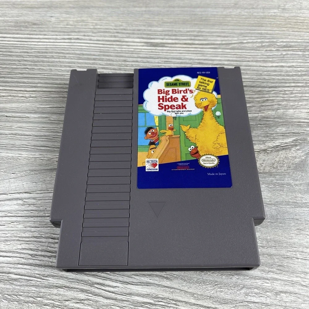 Sesame Street: Big Bird's Hide & And Speak - Nintendo NES Game Tested